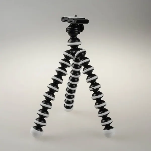 Штатив Fotokvant Gorillapod TM-03, универсальный, черный белый, 23см