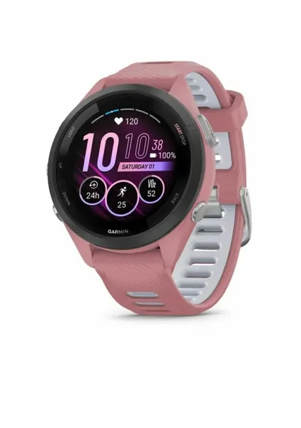 Умные часы Garmin Forerunner 265S , безразмерный, Light Pink, Артикул: 010-02810-15