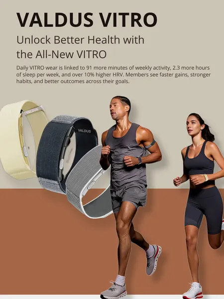 Умные часы Valdus Vitro VITRO VITRO ECG с расширенным мониторингом сердечного ритма, 180 мАч, IP1ATM.
