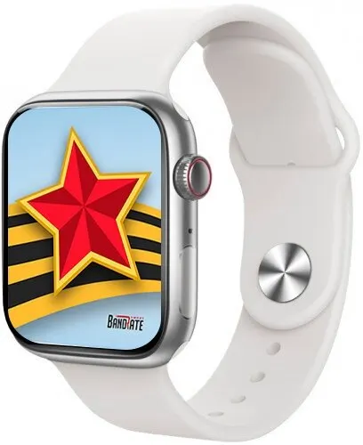 Умные часы BandRate Smart DENPOBEDYPLSW с будильником, тонометром, ЧСС