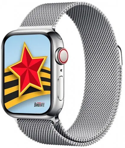 Умные часы BandRate Smart DENPOBEDYSSWB с тонометром, ЧСС, мониторингом сна