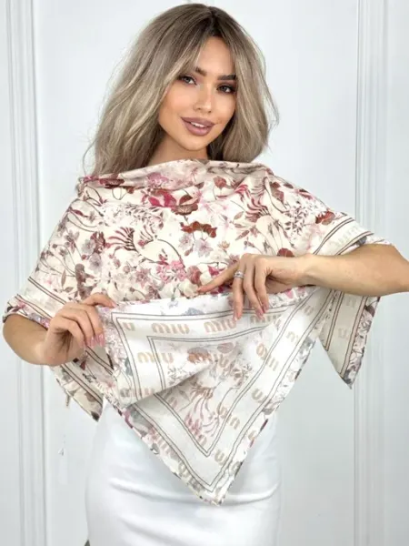 Glentina Платок женский хлопковый шарф