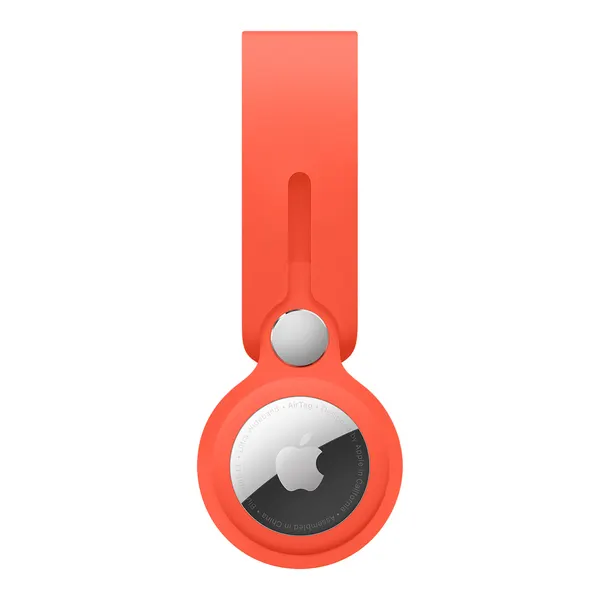 Чехол-подвеска Apple для метки AirTag Loop Electric Orange MK0X3ZM/A