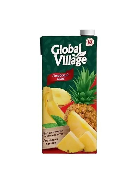 Напиток сокосодержащий Global Village Гавайский микс из анан
