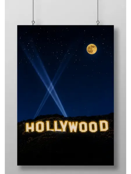 Постер Плакат Голливуд (Hollywood)