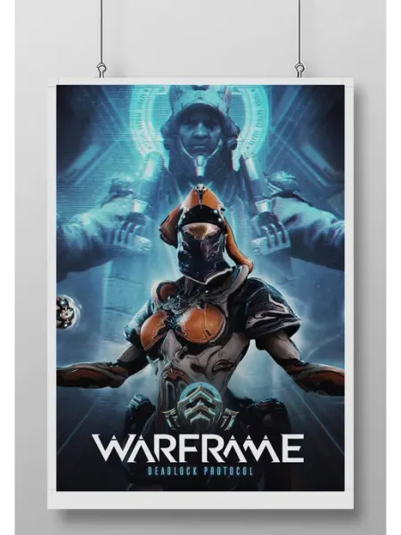 Постер Плакат Варфрейм (Warframe)