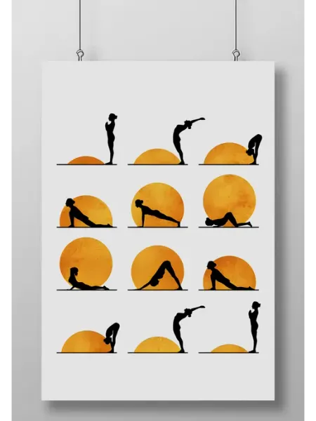 Постер Плакат Йога (Yoga)