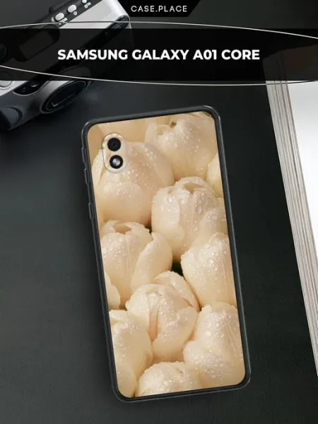 Чехол на A01 Core с цветочками Samsung