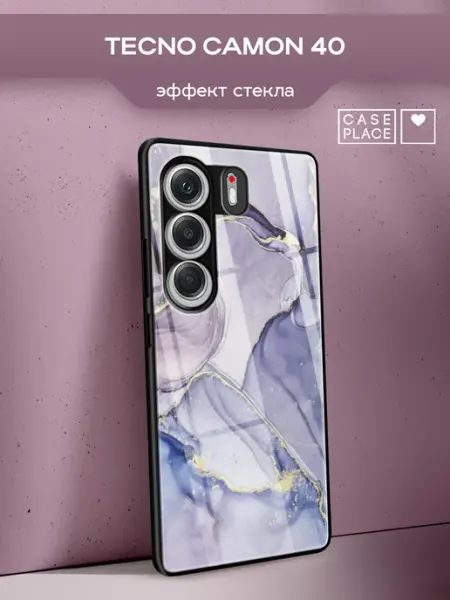Чехол на Camon 40 мрамор TECNO