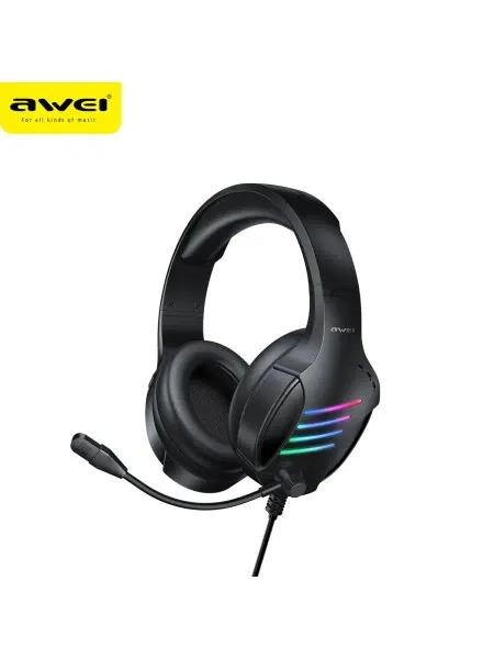 K&U Игровые наушники с микрофоном и подсветкой GM-5