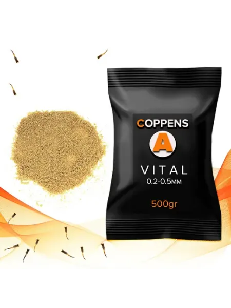 COPPENS VITAL 0.2-0.5мм, 500 гр - мелкий корм для мальков с