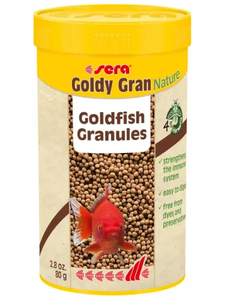 Корм для золотых рыбок Goldy Gran NATURE 250ml 80g SERA