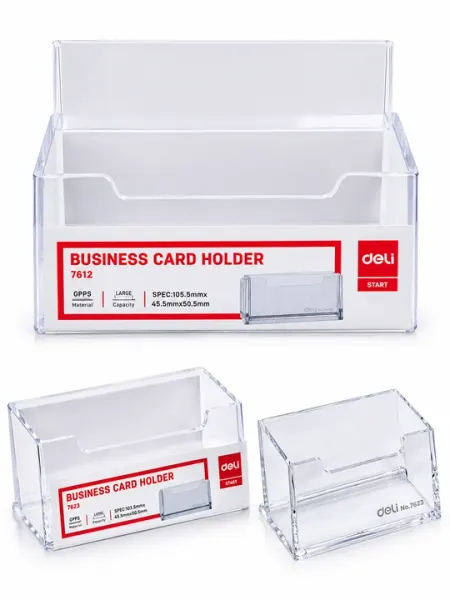 Подставка для визиток Deli 7623 (Business Card Holder) - Визитницы настольные