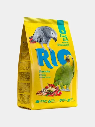 Корм для крупных попугаев Rio, зерновая смесь - Корма и лакомства для птиц