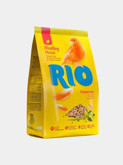 Корм для канареек Rio, в период линьки - Корма и лакомства для птиц