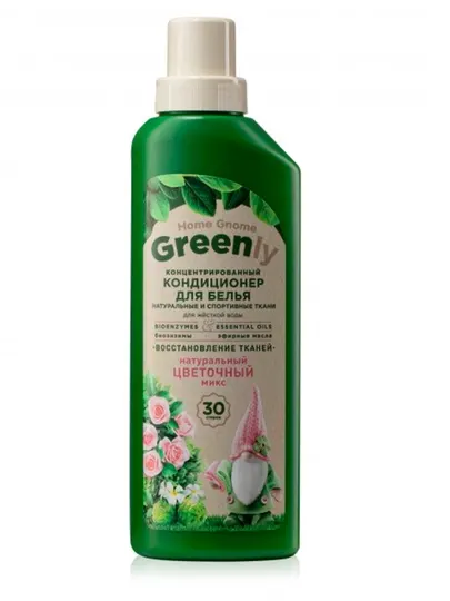 Концентрированный кондиционер для белья «Цветочный микс» Home Gnome Greenly