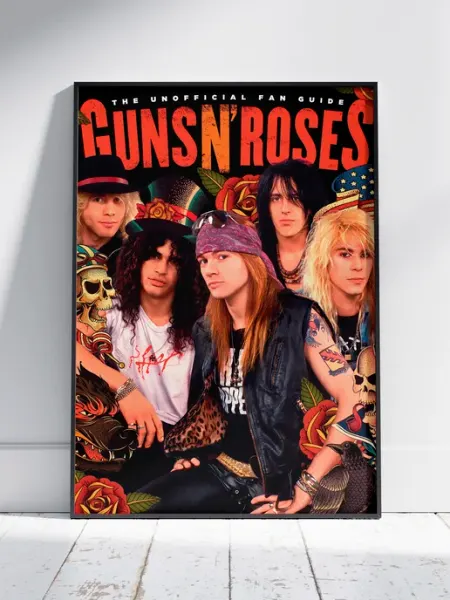 Плакат Ганс н Роузес (Guns N Roses 11) - Постер A3 42x30 см HEAVEN POSTER