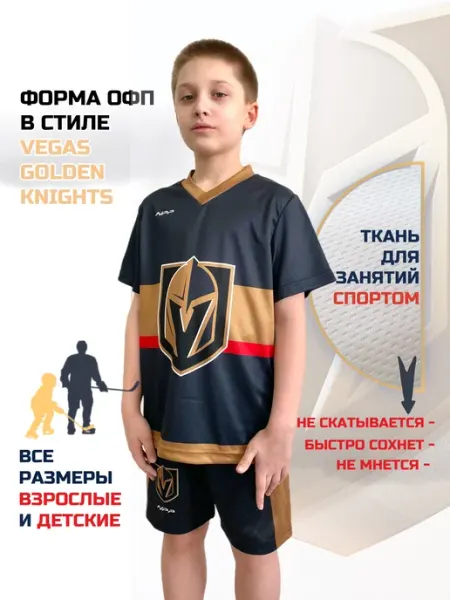 NPP HOCKEY Костюм ОФП для спорта и земли Vegas Golden Knights