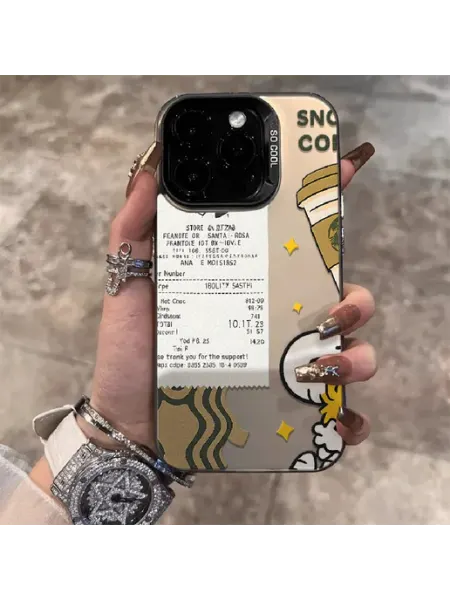 Чехол на realme note 50 чёрный СНУПИ КОФЕ