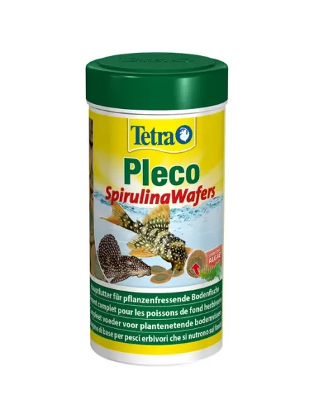 Корм для рыб Tetra Pleco Spirulina Wafers 250мл таблетки