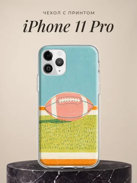 Чехол на iPhone 11 Pro с принтом ПиктурКейс
