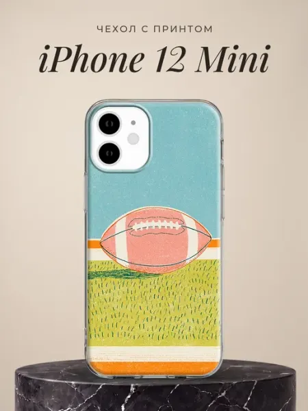 Чехол на iPhone 12 Mini с принтом ПиктурКейс