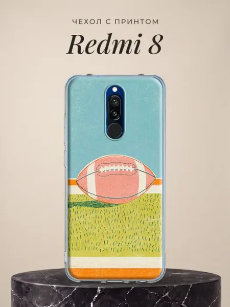 Чехол на 8 с принтом Redmi