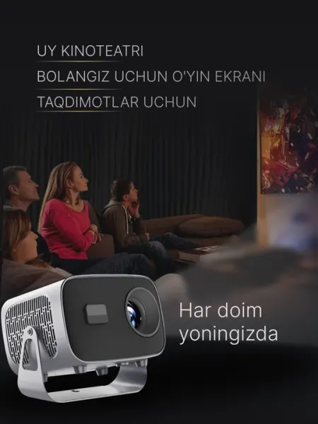 Домашний проектор Smart TV, Full HD, Android, Wi-Fi, поддержка 4K, A10 plus Full HD и 4K - Проекторы и аксессуары