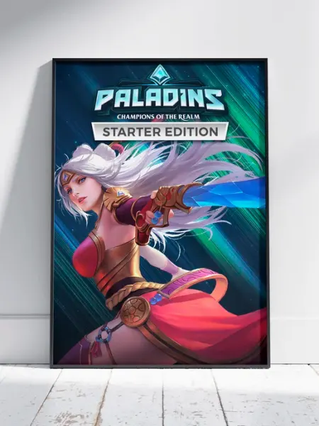 Плакат Паладинс (Paladins 1) - Постер A4 30x21 см HEAVEN POSTER