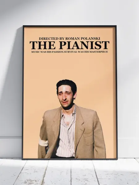 Плакат Пианист (Pianist - Владек Шпильман 1) A4 30x21 см HEAVEN POSTER