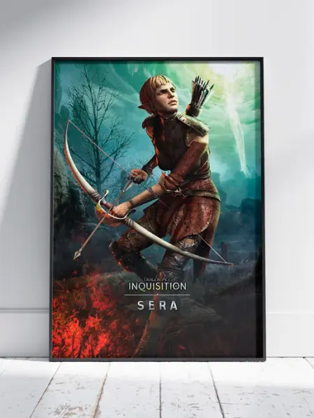 Плакат Драгон Эйдж (Сера 1) - Постер A3 42x30 см HEAVEN POSTER