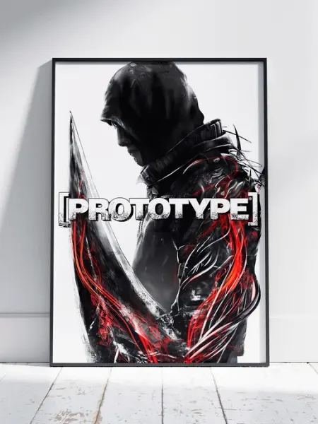 Плакат Прототип (Prototype 3) - Постер A4 30x21 см HEAVEN POSTER