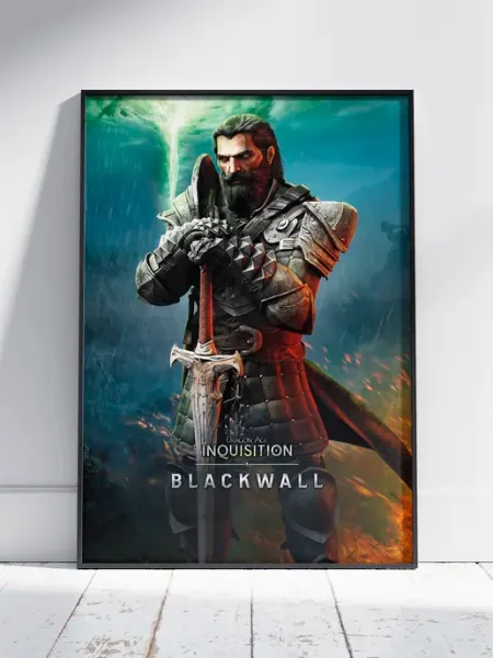 Плакат Драгон Эйдж (Блэкуолл) - Постер A4 30x21 см HEAVEN POSTER
