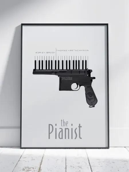 Плакат Пианист (Pianist - Общее 9) - Постер A3 42x30 см HEAVEN POSTER