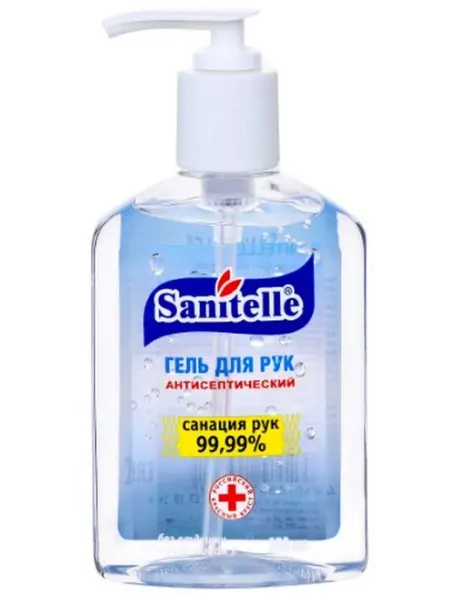 Sanitelle Гель Д рук Антисепт Витамин Е 250мл - 2 шт Бентус лаборатории ООО