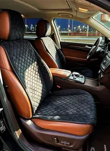 GORFASHION Накидка автомобильная на Передние сиденья, Велюр натуральный, 2 шт.