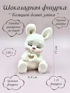 Шоколадная фигурка на торт или как подарок