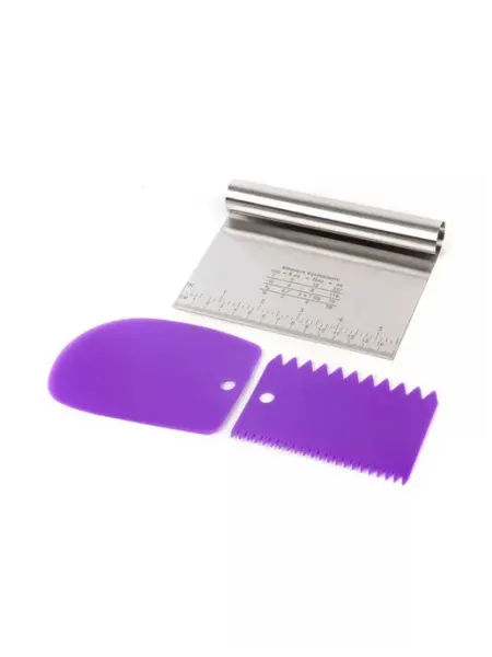 Шпатель кондитерский 15*12см набор пластиковых шпателей 2 шт bilolshop