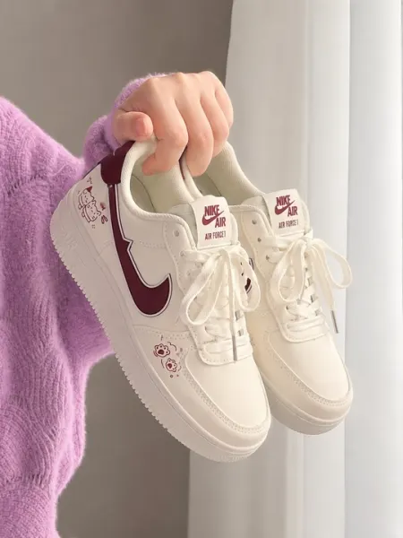 Женские кроссовки Nik Air Cat Street, с кошачьими рисунками - Женские кроссовки