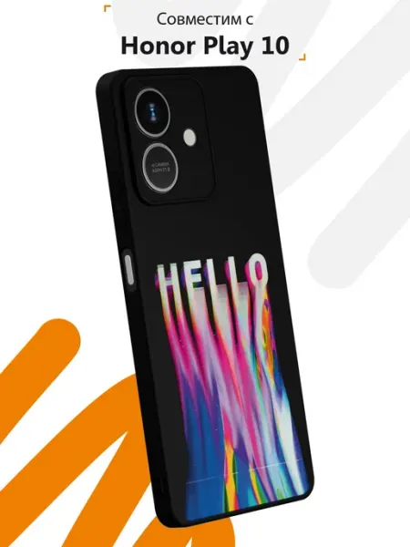 Чехол на Honor Play 10 с принтом Голография Мобилиус