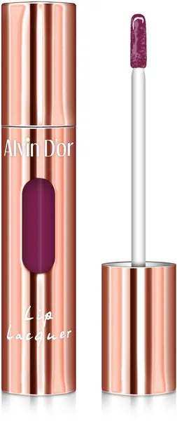Alvin D'or, Жидкая лаковая помада Lip Lacquer (тон 10 Тёмный виноград)