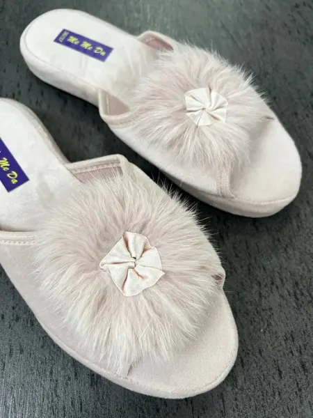 Grandshoes Тапочки домашние с пушком