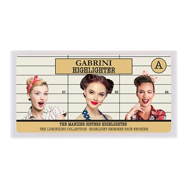Набор хайлайтеров Gabrini "Highlighter Set В", 3 оттенка, по 3 гр.