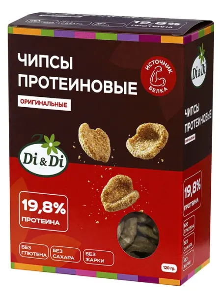 Чипсы протеиновые оригинальные 120г