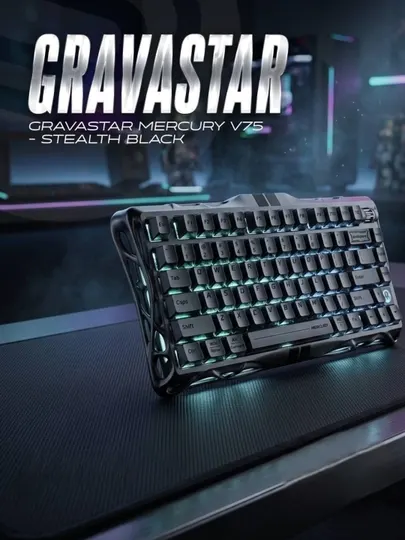 Игровая клавиатура Gravastar K1 Stealth Black