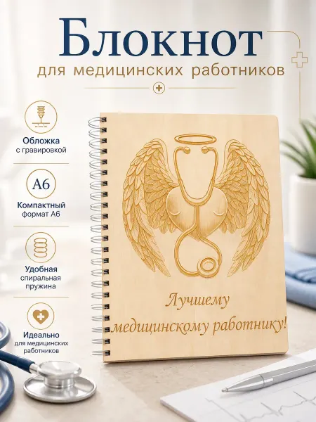 Gravi-Life Блокнот А6 Медицинскому работнику