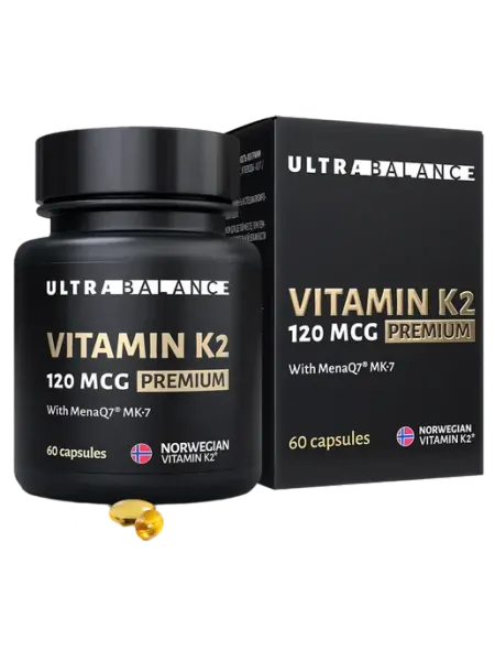 #Витамин Моно К2 Mena Q7 UltraBalance капсулы по 330 мг 60 ш… Faust