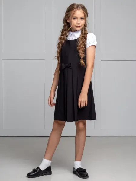 Сарафан школьный Rossco Kids