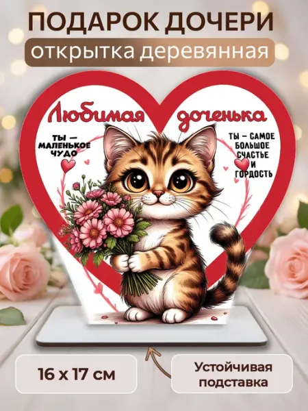 Подарок для дочери сувенир статуэтка ComfyDecor