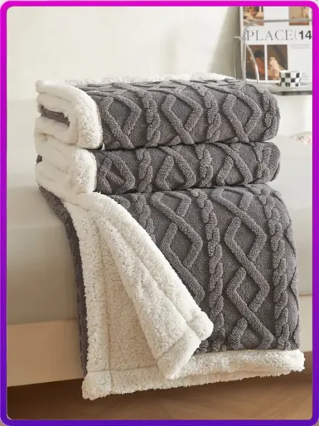 Плед 200х220 теплый зимний львтрамягкий для диван кровать ikea-home